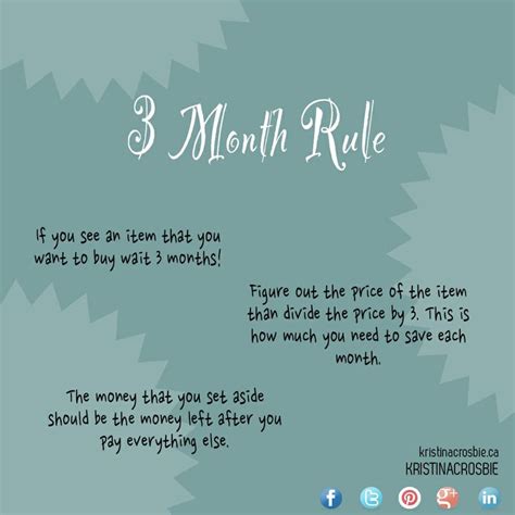 What is the 3 month rule?
